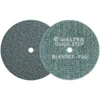 Disque de pr&eacute;paration de surface QUICK-STEP BLENDEX, 5" dia., Grain Fin, Oxyde d'aluminium Equipment World