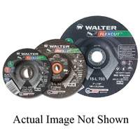 FLEXCUT Grinding Wheel, 3", 36 Grit, Aluminum Oxide, 3/8", 20400 RPM, Type 29 Equipment World