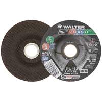 FLEXCUT Grinding Wheel, 4-1/2", 36 Grit, Aluminum Oxide, 7/8", 13300 RPM, Type 29 Equipment World