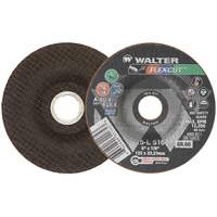 FLEXCUT Grinding Wheel, 5", 60 Grit, Aluminum Oxide, 7/8", 12200 RPM, Type 29 Equipment World