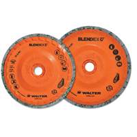 Blendex U Finishing Cup Disc, 4-1/2" Dia., Fine Grit, Silicon Carbide Equipment World