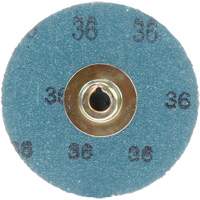 Standard Abrasives™ Power Zirc™ 2 Ply Discs - SocAtt<sup>®</sup> Discs, 2" Dia., 36 Grit, Zirconium WI896 | Equipment World