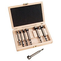Woodpecker Forstner Bit Kits in a Wooden Box, 7 Pieces, High Carbon Steel Equipment World