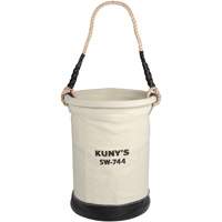 Heavy-Duty Buckets, 11" L x 11" W x 16" H, Canvas, Beige Equipment World