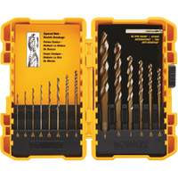 Pilot Point&reg; Drill Bit Set, 14 Pieces, High Speed Steel Equipment World