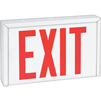 Stella Exit Signs - Exit, LED, 12" L x 12" W, English Equipment World