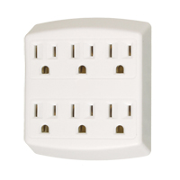 Adaptors, 6 Outlet(s), 15 Amps, 1875 W, 125 Equipment World