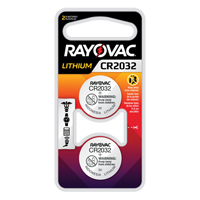 CR2032 Lithium Coin Cell Batteries, 3 V Equipment World