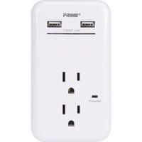 Prime&reg; USB Charger with Surge Protector Equipment World