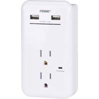 Prime&reg; USB Charger with Surge Protector Equipment World