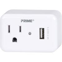 Prime&reg; USB Charger with Surge Protector Equipment World