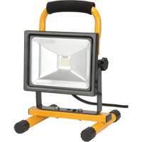 Portable Work Light, LED, 20 W, 2500 Lumens, Aluminum Housing Equipment World