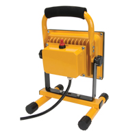 Portable Work Light, LED, 20 W, 2500 Lumens, Aluminum Housing Equipment World
