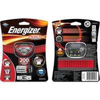 Vision Headlight, LED, 200 Lumens, 8.5 Hrs. Run Time, AAA Batteries Equipment World
