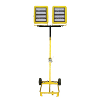 Dual-Head Cart with Winch, LED, 400 W, 60000 Lumens, Aluminum Housing Equipment World