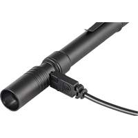 Lampe de poche stylo USB Stylus Pro, DEL, 350 lumens, Corps en Aluminium, piles Rechargeable, Compris Equipment World