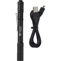 Lampe de poche stylo USB Stylus Pro, DEL, 350 lumens, Corps en Aluminium, piles Rechargeable, Compris Equipment World