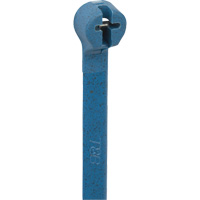 Detectable Cable Tie, 7-4/13" Long, 50 lbs. Tensile Strength, Blue Equipment World