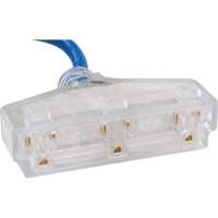 Cordon rallonge en caoutchouc TPE avec indicateur lumineux, Toutes saisons, SJEOW, AWG 14/3, 15 A, 3 prise(s), 25' Equipment World