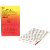 ScotchCode Pre-Printed Wire Marker Book Equipment World