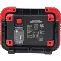 Portable Work Light, LED, 10 W, 1000 Lumens, Plastic Housing Equipment World