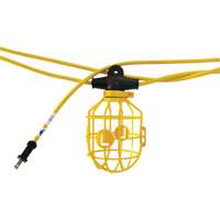 Heavy-Duty Moulded Stringlights, 5 Lights, 600" L, Plastic Housing Equipment World