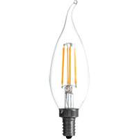 LED Bulb, B10, 5 W, 500 Lumens, Candelabra Base XH863 | Equipment World