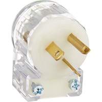 Angled Hospital Grade Extension Plug, Nylon, 20 Amps, 250 V Equipment World