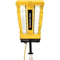 Syst&egrave;me avec t&ecirc;te d'&eacute;clairage modulaire et support, DEL, 24 W, 3000 lumens, Boîtier en Aluminium Equipment World