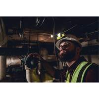 USB HAZ-LO&reg; Intrinsically Safe Headlamp, LED, 250 Lumens, 7 Hrs. Run Time, Rechargeable Batteries Equipment World