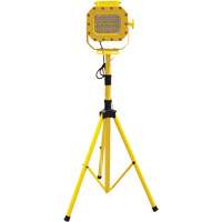 Explosion Proof Floodlight with Tripod, LED, 40 W, 5600 Lumens, Aluminum Housing Equipment World