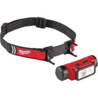REDLITHIUM USB Hardhat Headlamp, LED, 600 Lumens, 5 Hrs. Run Time, Rechargeable Batteries Equipment World