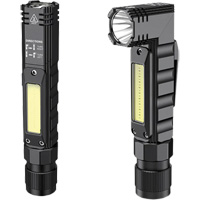 Multifunctional Work Light, LED, 500 Lumens, Rechargeable Batteries Equipment World