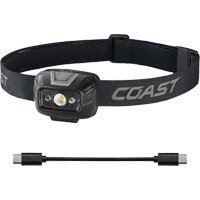 FL20R Dual Colour Wide Angle Flood Headlamp, LED, 520 Lumens, 2.5 Hrs. Run Time, Rechargeable Batteries Equipment World