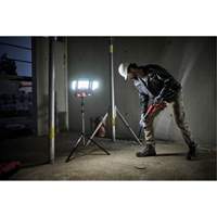 18V Professional Cordless Folding Panel Work Light on Tripod, LED, 3600 Lumens Equipment World