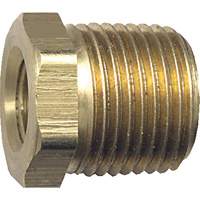 R&eacute;duction m&acirc;le-femelle pour tuyau, 3/8" x 1/4", NPT x FPT, Laiton Equipment World