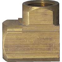 Extruded 90° Elbow Pipe Fitting, FPT, Brass, 1/8" Equipment World