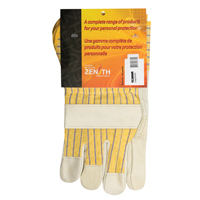 Fitters Patch Palm Gloves, Large, Grain Cowhide Palm, Cotton Inner Lining YC386R | Equipment World