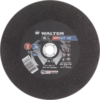 Ripcut™ Stainless Steel & Steel Cut-Off Wheel for Stationary Saws, 12" x 1/8", 1" Arbor, Type 1, Aluminum Oxide, 5100 RPM YC431 | Equipment World