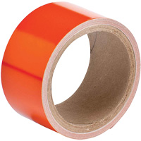 Reflective Marking Tape, 2" x 15', Acrylic, Orange Equipment World