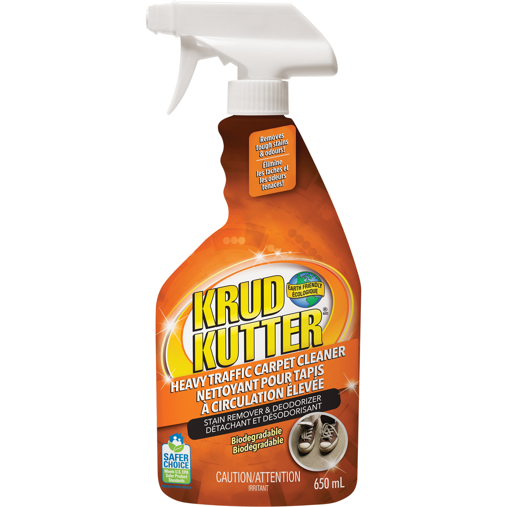 Krud Kutter Krud Kutter® Heavy Traffic Carpet Cleaner, 650 ml, Trigger