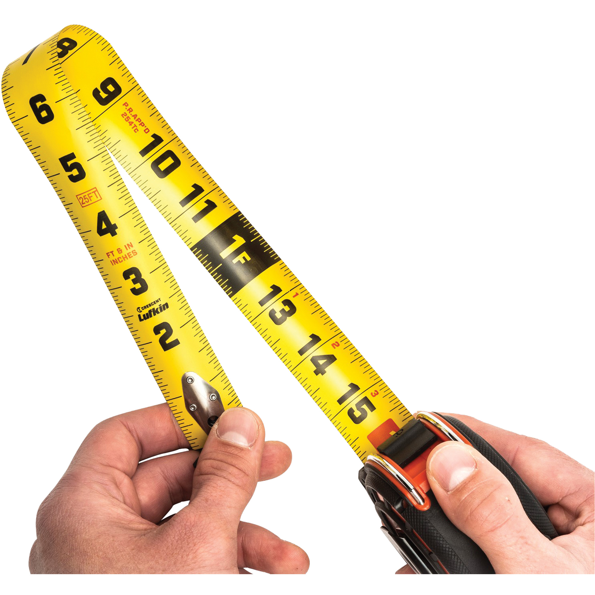 LUFKIN BY CRESCENT Shockforce Dual Sided Tape Measure, 13/16" x 16